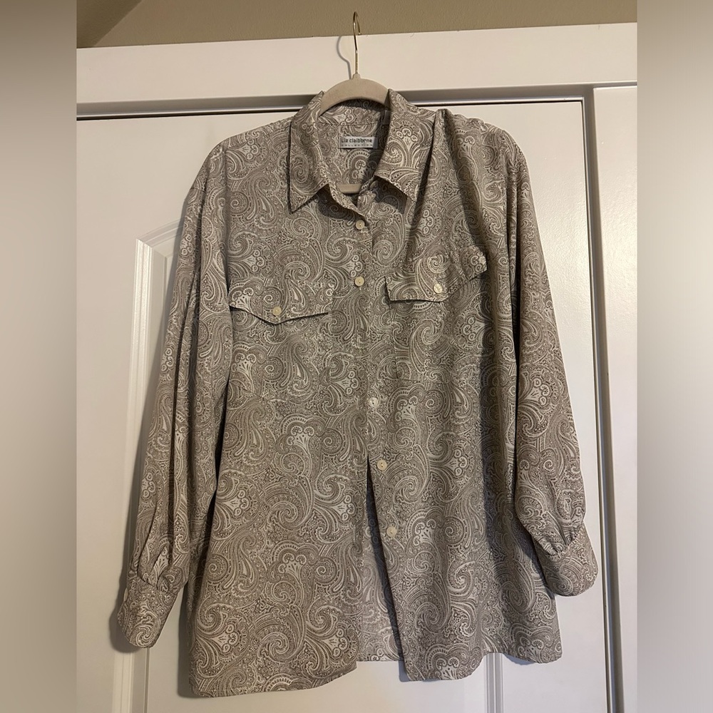 Liz Claiborne button up